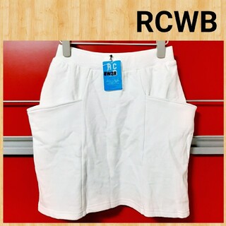 ロデオクラウンズワイドボウル(RODEO CROWNS WIDE BOWL)のRCWB ロデオクラウンズ 新品タグ付き スウェットスカート M(ミニスカート)