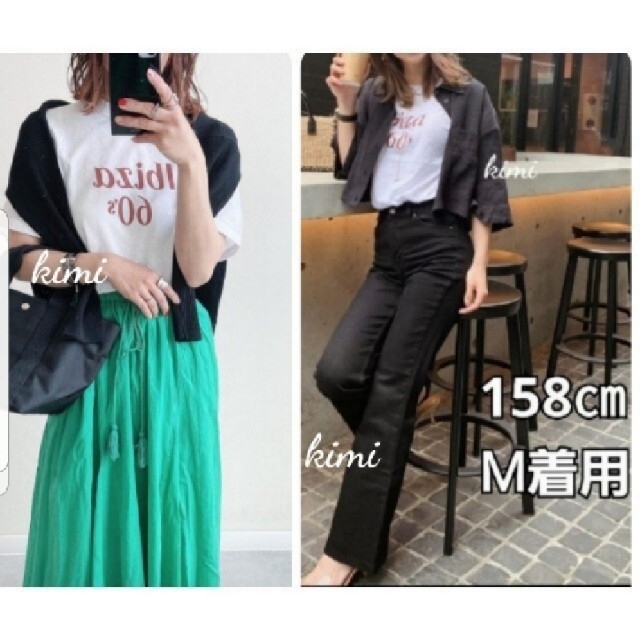 ZARA(ザラ)のZARA　(L　レッド)　テキストTシャツ　ロゴTシャツ レディースのトップス(Tシャツ(半袖/袖なし))の商品写真