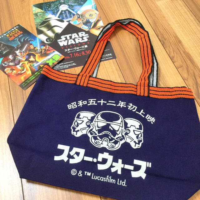 限定激レア完売品☆スターウォーズ展限定 和トート バッグ エンタメ/ホビーのコレクション(その他)の商品写真