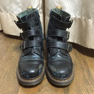 Dr.Martens 3連ベルトブーツ