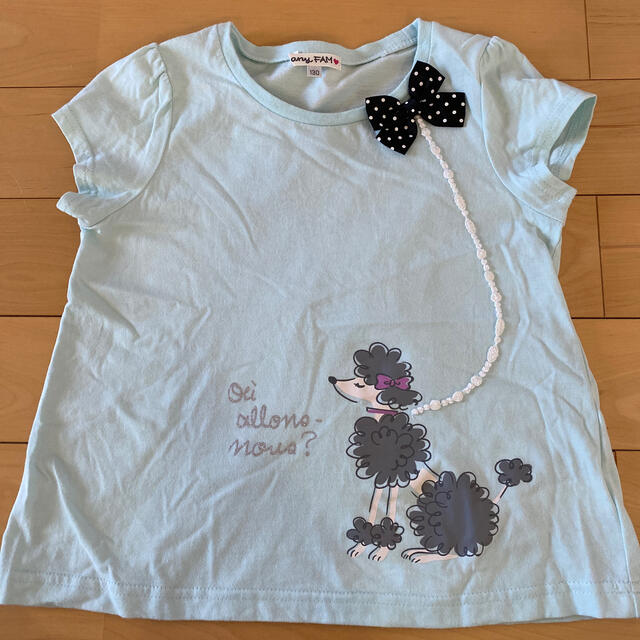 anyFAM(エニィファム)のエニィファム　130 キッズ/ベビー/マタニティのキッズ服女の子用(90cm~)(Tシャツ/カットソー)の商品写真