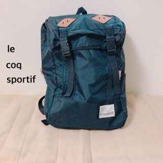 ルコックスポルティフ(le coq sportif)のリュック　ルコック　スポルティフ　ブラック(バッグパック/リュック)