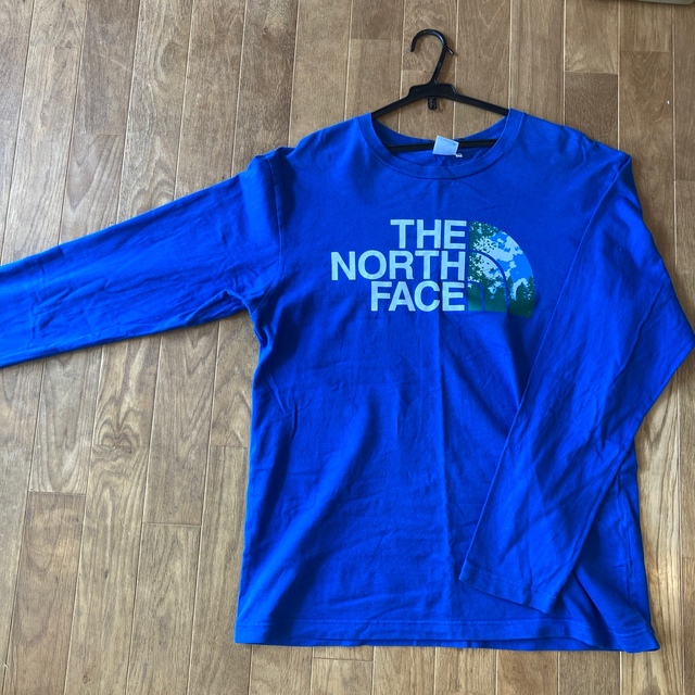 THE NORTH FACE(ザノースフェイス)のノースフェイス 長袖Tシャツ ブルー XL メンズのトップス(Tシャツ/カットソー(七分/長袖))の商品写真