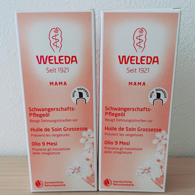 WELEDA(ヴェレダ)の【新品未使用未開封】WELEDAマザーズ ボディオイル  100mL 2本セット キッズ/ベビー/マタニティのマタニティ(妊娠線ケアクリーム)の商品写真