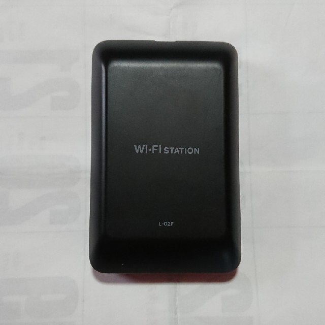 NTTdocomo(エヌティティドコモ)のWi-Fi STATION L-02F ドコモ 本体のみ！動作未確認！ジャンク！ スマホ/家電/カメラのスマートフォン/携帯電話(その他)の商品写真