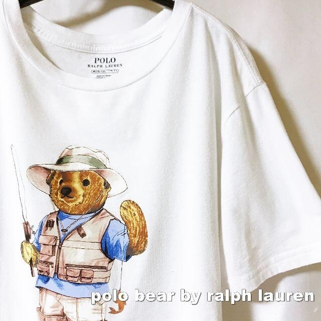 POLO RALPH LAUREN(ポロラルフローレン)の【POLO RALPH LAUREN】POLO Bear Angler Tシャツ レディースのトップス(Tシャツ(半袖/袖なし))の商品写真