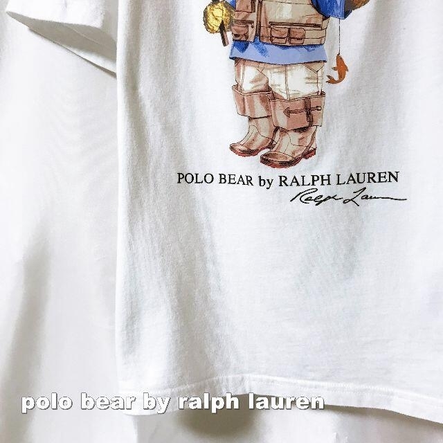 POLO RALPH LAUREN(ポロラルフローレン)の【POLO RALPH LAUREN】POLO Bear Angler Tシャツ レディースのトップス(Tシャツ(半袖/袖なし))の商品写真