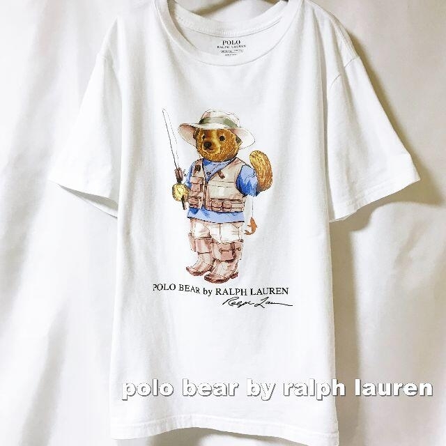 POLO RALPH LAUREN(ポロラルフローレン)の【POLO RALPH LAUREN】POLO Bear Angler Tシャツ レディースのトップス(Tシャツ(半袖/袖なし))の商品写真