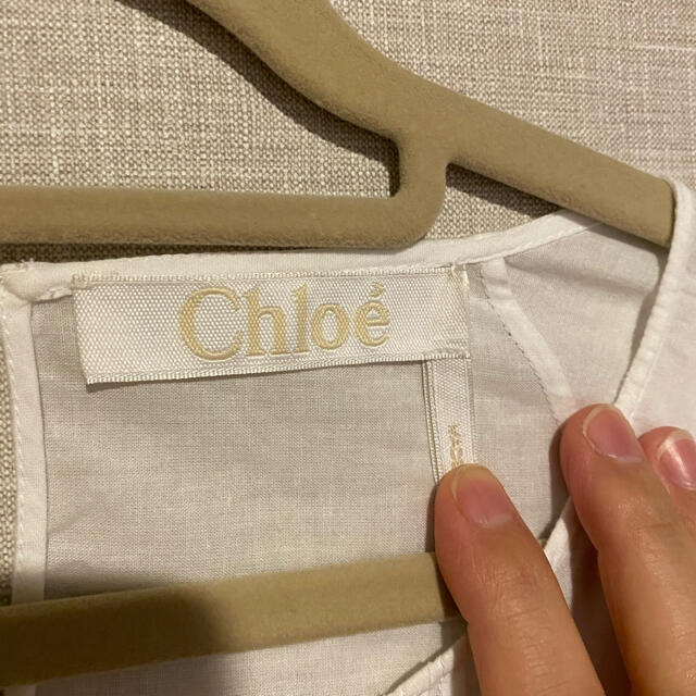 Chloe(クロエ)のクロエ　エンブロイダリー コットンブラウス レディースのトップス(シャツ/ブラウス(長袖/七分))の商品写真