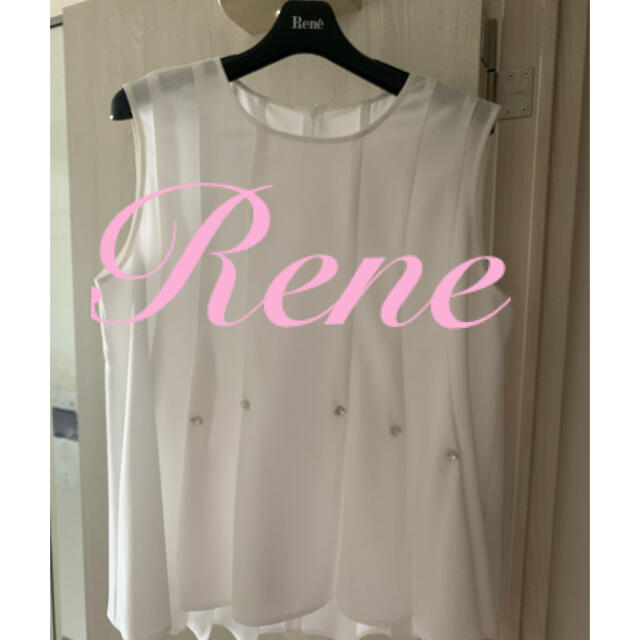 René(ルネ)の【未使用】ルネ　ブラウス　38 レディースのトップス(カットソー(半袖/袖なし))の商品写真