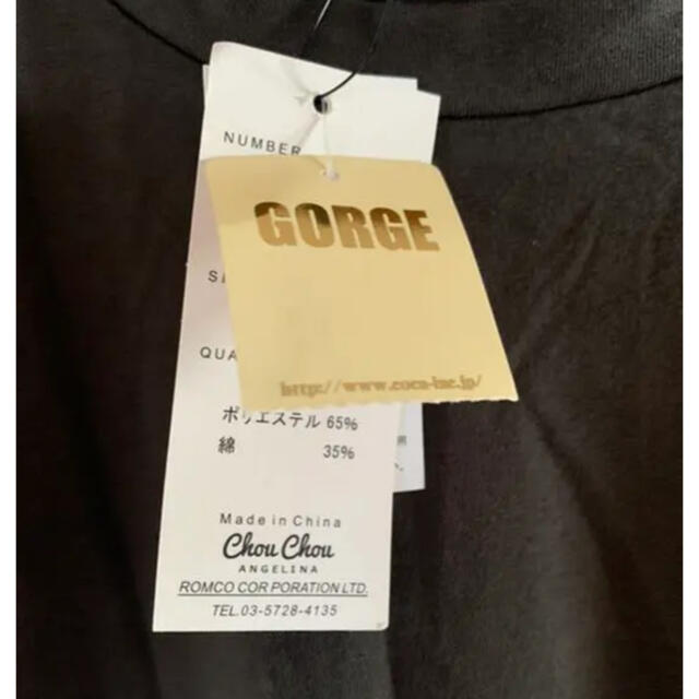 GORGE(ゴージ)のゴージ　tシャツ　半袖　タンクトップ レディースのトップス(タンクトップ)の商品写真