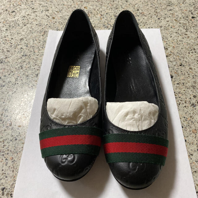 Gucci(グッチ)のGUCCI フラットシューズ　23.5 レディースの靴/シューズ(バレエシューズ)の商品写真