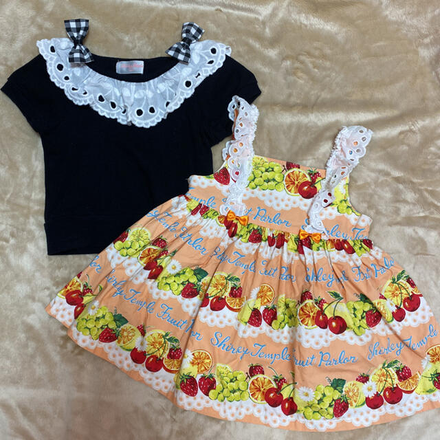 Shirley Temple(シャーリーテンプル)のシャーリーテンプル　フルーツパーラー キッズ/ベビー/マタニティのキッズ服女の子用(90cm~)(ワンピース)の商品写真