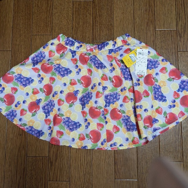 anyFAM(エニィファム)の専用　anyFAM フルーツ　スカパン　130 キッズ/ベビー/マタニティのキッズ服女の子用(90cm~)(スカート)の商品写真