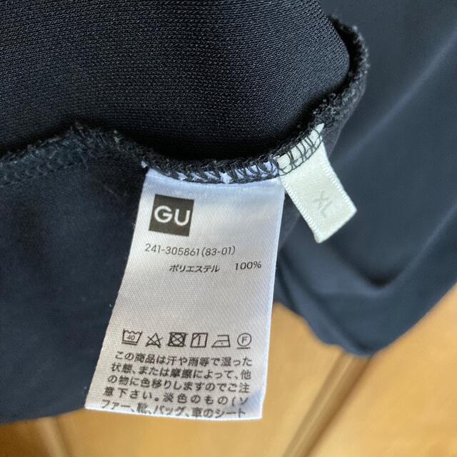 GU(ジーユー)のGU トップス　黒 レディースのトップス(カットソー(半袖/袖なし))の商品写真