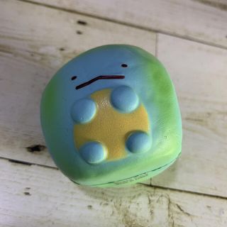 すみっコぐらし　スクイーズ　キーホルダー　とかげ(キャラクターグッズ)
