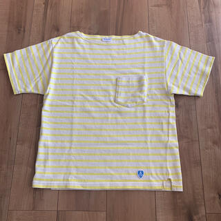 オーシバル(ORCIVAL)のオーシバル　黄色×キナリ　ボーダー(Tシャツ(半袖/袖なし))