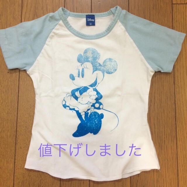 Disney(ディズニー)のミニー Tシャツ  サイズ XS  キッズ/ベビー/マタニティのキッズ服女の子用(90cm~)(Tシャツ/カットソー)の商品写真