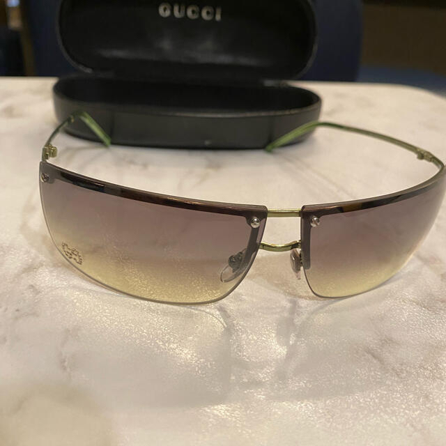 GUCCI - GUCCI グッチ GG2653/STRASS フチ無し GGラインストーン GUCCI - GUCCI グッチ GG2653/STRASS フチ無し GGラインストーン
