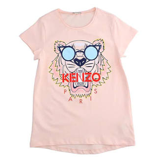 ケンゾー(KENZO)のkenzo Tシャツ ピンク　ロゴT キッズ　160 S (Tシャツ(半袖/袖なし))