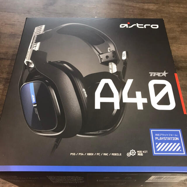 PlayStation4(プレイステーション4)のASTRO gaming A40 TR スマホ/家電/カメラのオーディオ機器(ヘッドフォン/イヤフォン)の商品写真