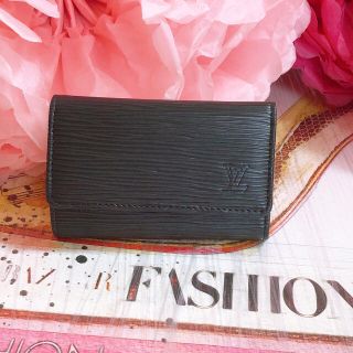 ルイヴィトン(LOUIS VUITTON)のヴィトン　キーケース　6連　エピ　黒　未使用品(キーケース)