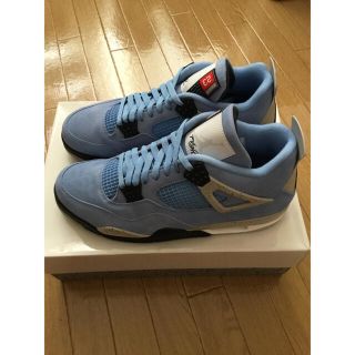 ナイキ(NIKE)のNIKE AIR JORDAN 4 "UNIVERSITY BLUE"(スニーカー)