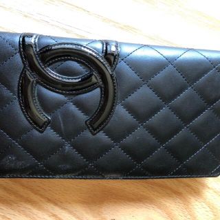 シャネル(CHANEL)のCHANEL 手帳カバーカンボンライン ラムスキン ブラック(カレンダー/スケジュール)