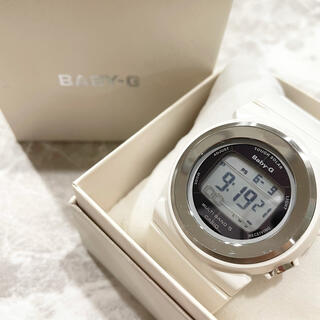 ベビージー(Baby-G)のBaby-G Gショック BGD-1000 白 ホワイト デジタル タフソーラー(腕時計)