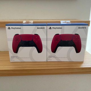 ソニー(SONY)の２個セット PS5 DualSense コントローラー コズミックレッド(家庭用ゲーム機本体)