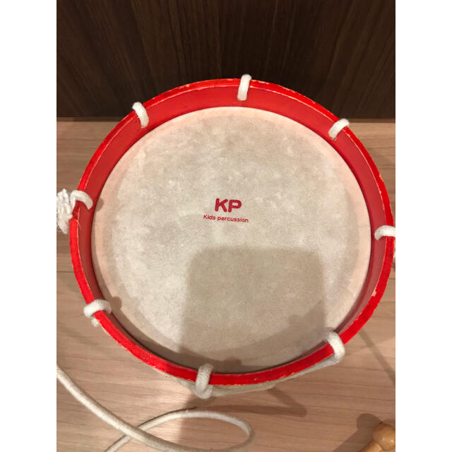 キッズパーカッションドラム小太鼓KP-320/KD/RE キッズ/ベビー/マタニティのおもちゃ(楽器のおもちゃ)の商品写真