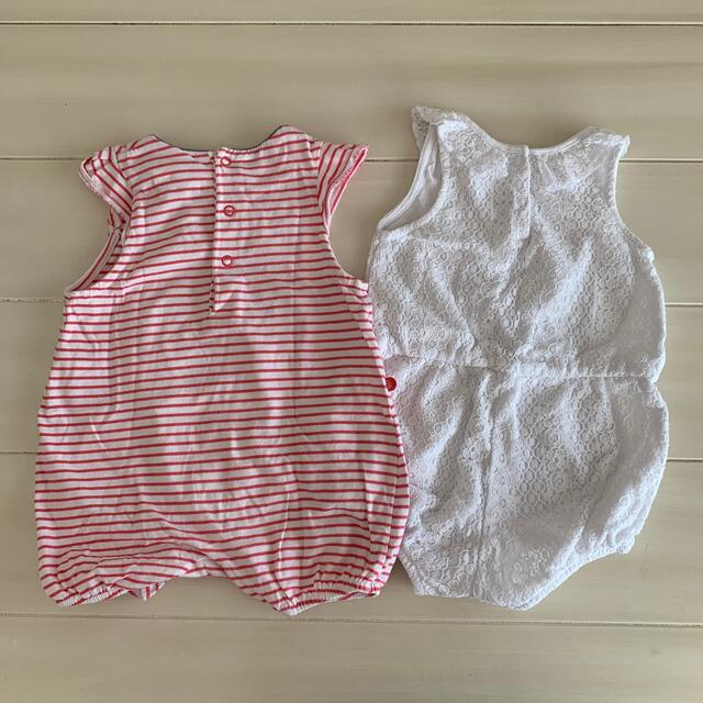 babyGAP(ベビーギャップ)のひなママ様専用。ロンパース　4枚セット キッズ/ベビー/マタニティのベビー服(~85cm)(ロンパース)の商品写真