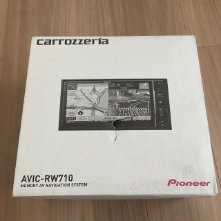 パイオニア(Pioneer)のカロッツェリア 7型200mmワイド 楽ナビ AVIC-RW710(カーナビ/カーテレビ)