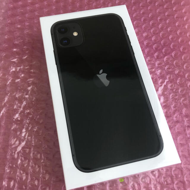 スマートフォン/携帯電話iPhone11 256GB ブラック 新品docomo版