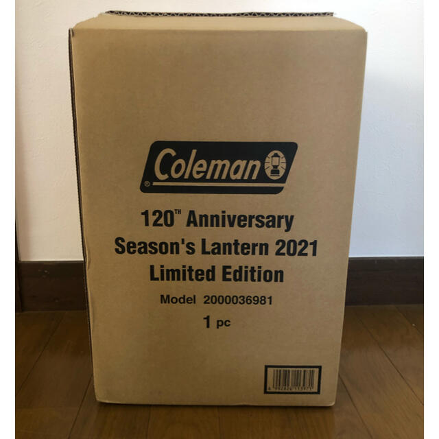 Coleman(コールマン)のコールマン  120周年　ランタン　アニバーサリー　限定　シーズンズランタン スポーツ/アウトドアのアウトドア(ライト/ランタン)の商品写真