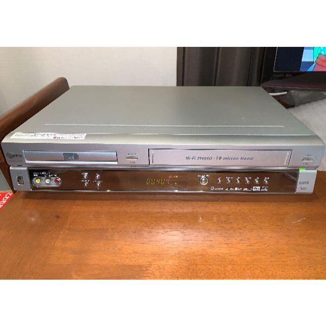 LG Electronics(エルジーエレクトロニクス)のVHS/S-VHS SQPBビデオデッキ DVDプレイヤー一体型　動作品 スマホ/家電/カメラのテレビ/映像機器(その他)の商品写真