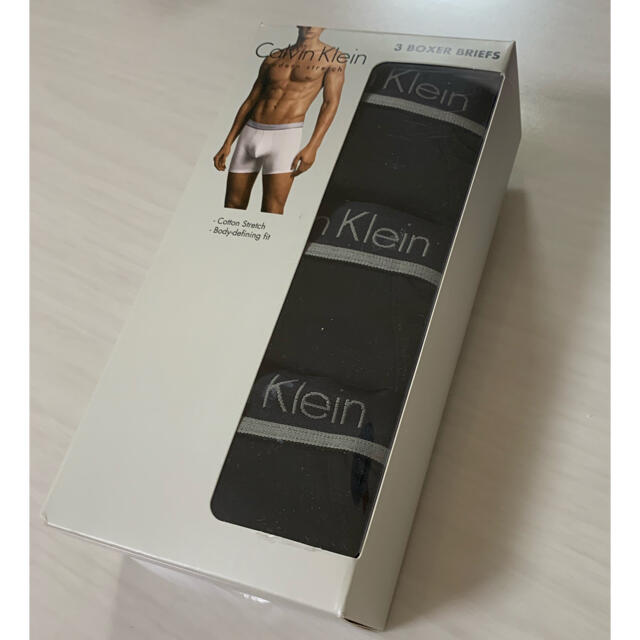 Calvin Klein(カルバンクライン)の☆新品☆カルバンクライン ボクサーパンツ ☆XLサイズ☆3枚セット メンズのアンダーウェア(ボクサーパンツ)の商品写真