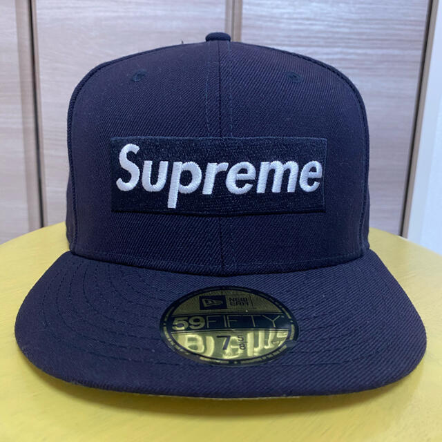 Supreme new era R.I.P. ネイビー 7 5/8