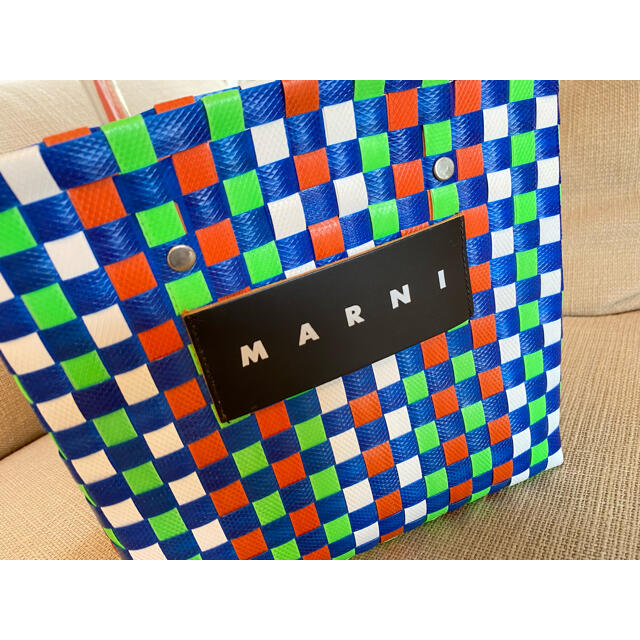 Marni ピクニックバッグの通販 by happykeiko's shop｜マルニならラクマ - マルニ 好評高品質