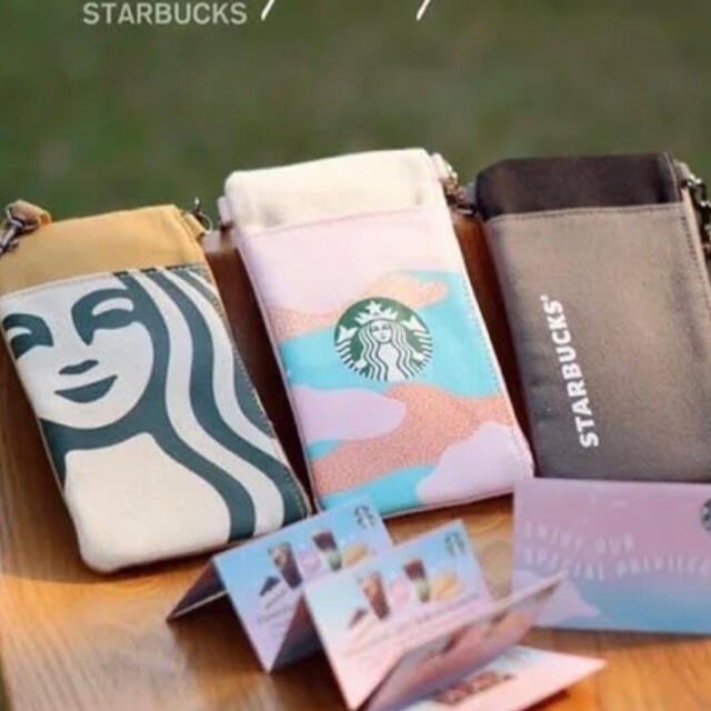 Starbucks Coffee(スターバックスコーヒー)のStarbucks Phone Everyday Bag スタバ 携帯 バック レディースのバッグ(ショルダーバッグ)の商品写真