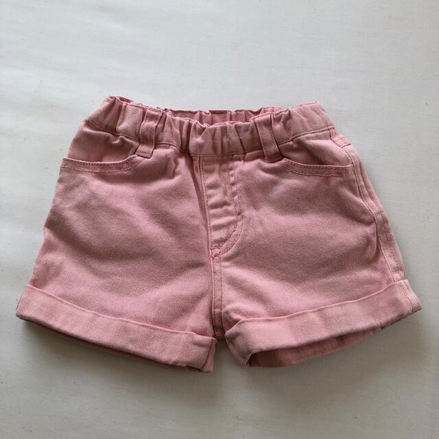 Branshes(ブランシェス)のbranshes  ショートパンツ 90  ピンク キッズ/ベビー/マタニティのキッズ服女の子用(90cm~)(パンツ/スパッツ)の商品写真