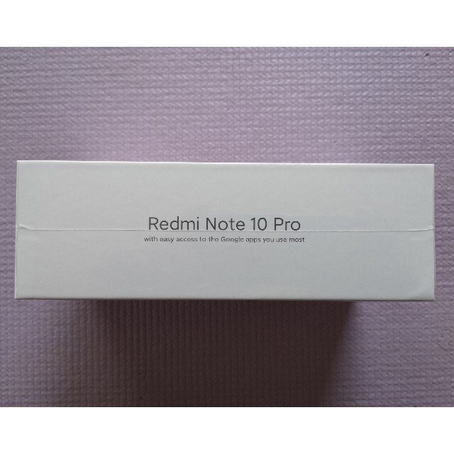 ☆ 未開封新品 Redmi Note 10 Pro  オニキスグレー ☆ 2