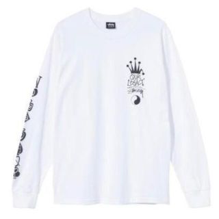 ステューシー(STUSSY)のMサイズ Stussy Our Lagacy CROWN LS TEE ホワイト(Tシャツ/カットソー(七分/長袖))