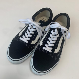 ヴァンズ(VANS)のVans オールドスクール 黒 25.5cm(スニーカー)