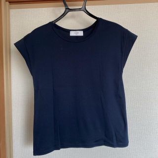 スローブイエナ(SLOBE IENA)のイエナスローブ IENA Tシャツ ネイビー(Tシャツ(半袖/袖なし))