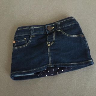 ベビーギャップ(babyGAP)の女の子　ギャップ　GAP  デニムスカート　夏服　80  90(スカート)