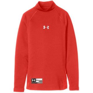 アンダーアーマー(UNDER ARMOUR)の【新品未使用】 アンダーアーマー ヒートギアアーマーロングスリーブモック(ウェア)