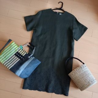 アドーア(ADORE)の本日のみ❕❕新品同様☆　アドーア　リネンワンピース(ひざ丈ワンピース)