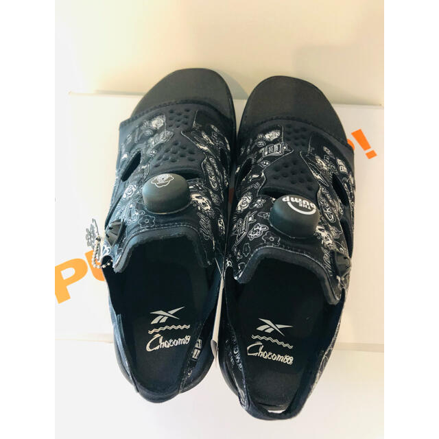 Reebok(リーボック)の【新品】INSTA PUMP FURY SANDAL ホワイトブラック 27cm メンズの靴/シューズ(サンダル)の商品写真