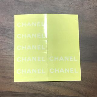 シャネル(CHANEL)のシャネル　シール　7枚(シール)